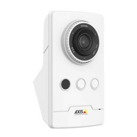 Axis M10 Series Installation Manual