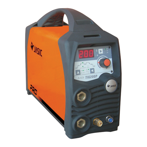 Jasic TIG Series Operator's Manual