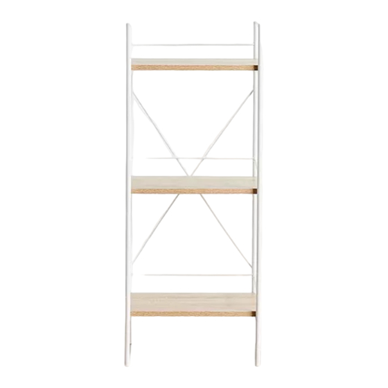 URBAN OUTFITTERS THREE TIER BOOKSHELF Assembly Instructions