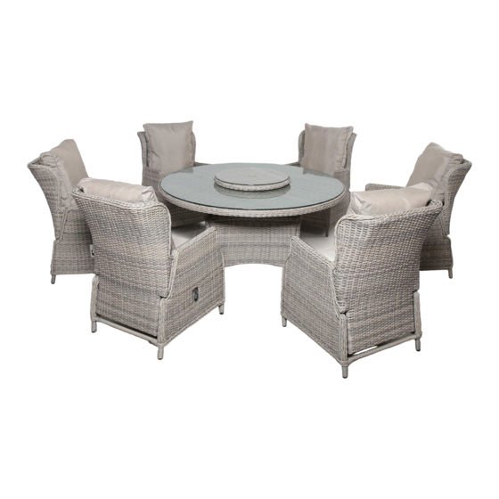 MAZE COTSWOLD 6 SEAT ASSEMBLY INSTRUCTIONS Pdf Download ManualsLib