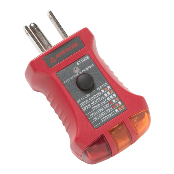 Amprobe ST-102B Manual