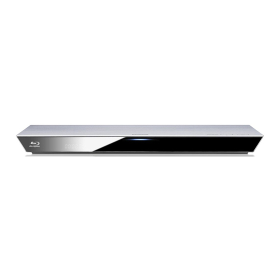 Panasonic DMP-BDT330 Owner's Manual