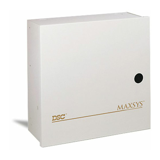 DSC maxsys PC4020KT System Manual