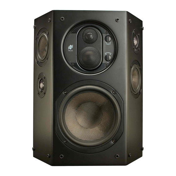 Niles StageFront Home Theater Solutions
Pro770FX Installation Manual