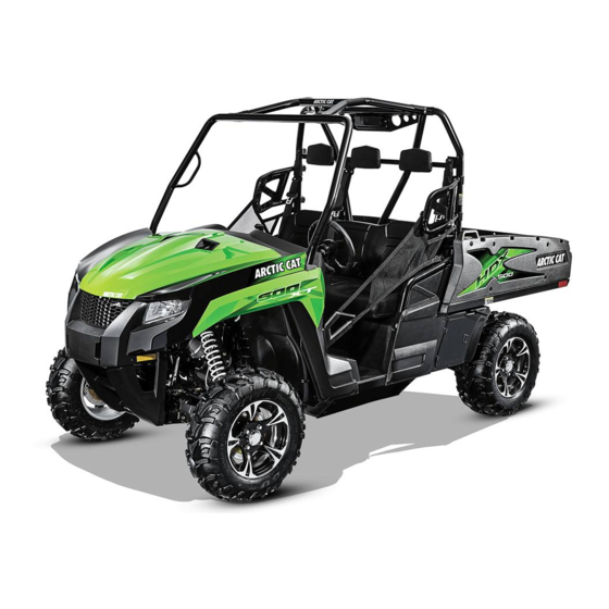 Arctic Cat HDX 700 2017 Service Manual