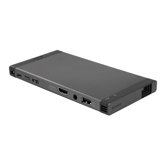 Sony MP-CL1A Help Manual