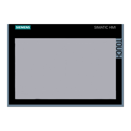 Siemens SINAMICS PERFECT HARMONY GH150 Operating Instructions Manual