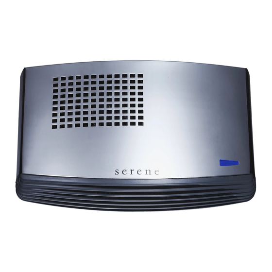 serene living S207T Specifications - Operating Instructions