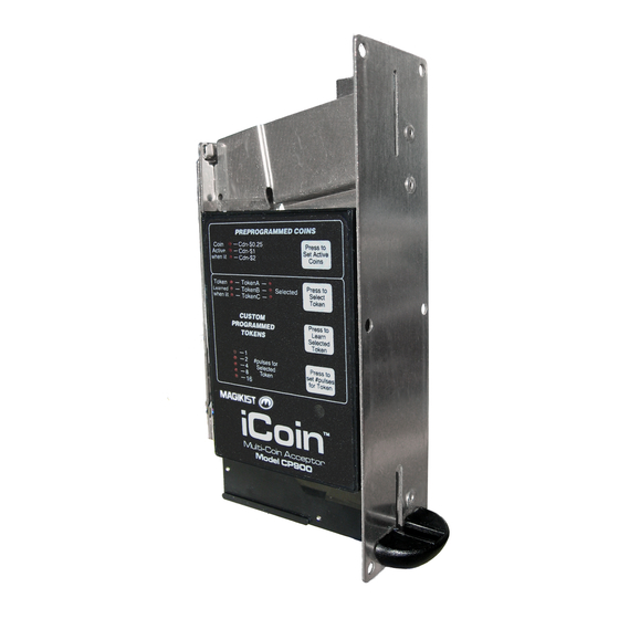 Magikist iCoin CP900 Coin Acceptor Manuals