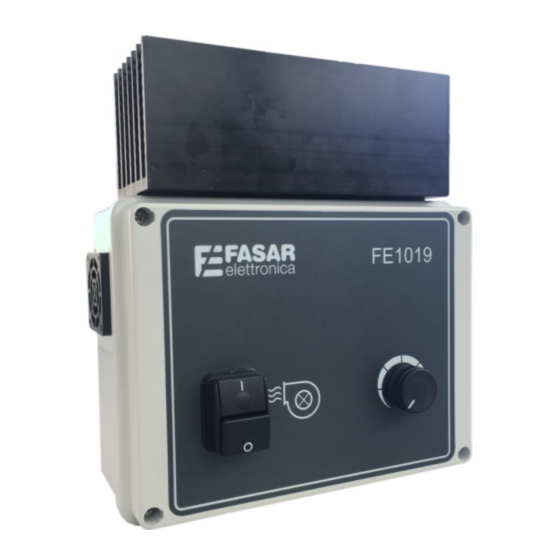 FASAR ELETTRONICA FE1018 Quick Start Manual