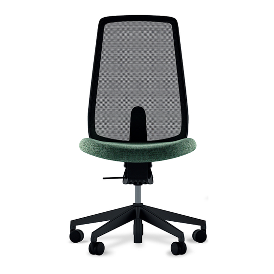 Wiesner Hager Motiv Chair Assembly Instructions Manual