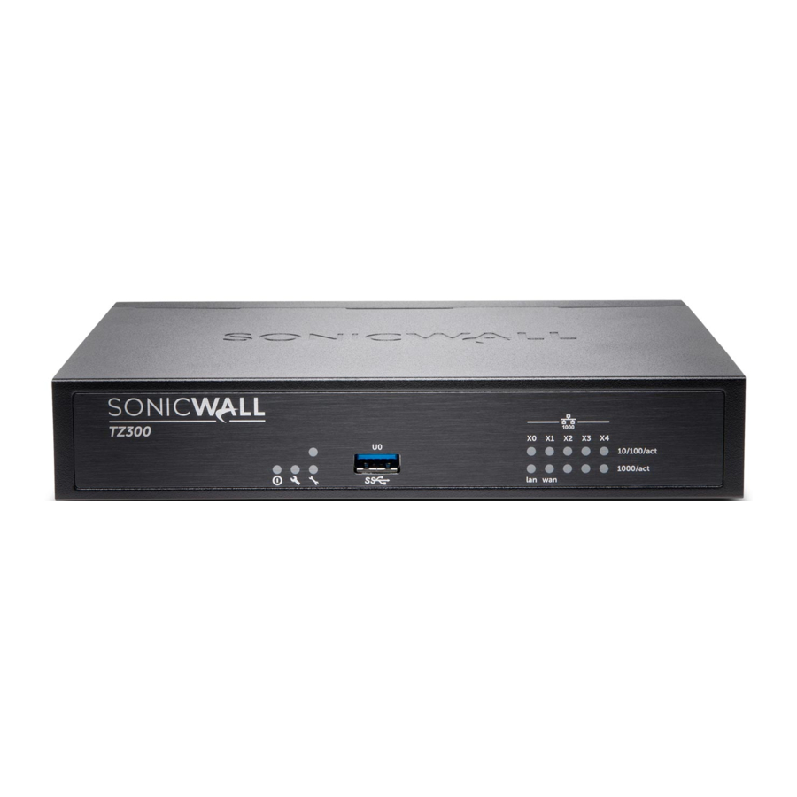 SonicWALL TZ300, TZ300 Wireless Manual