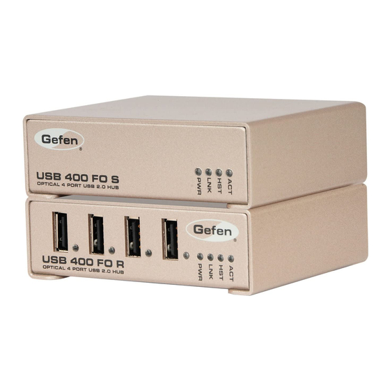 Gefen EXT-USB-400FON User Manual