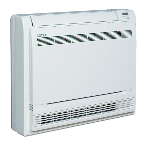 Rotex rfwxv15aveb Installation Manual