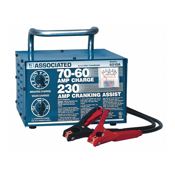 Associated Equipment 6010A Important Safety Instructions