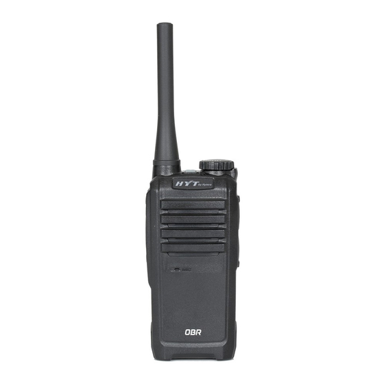 HYT TC-310 OBR Owner's Manual