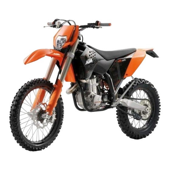 KTM 400 EXC EU 2009 Manuals