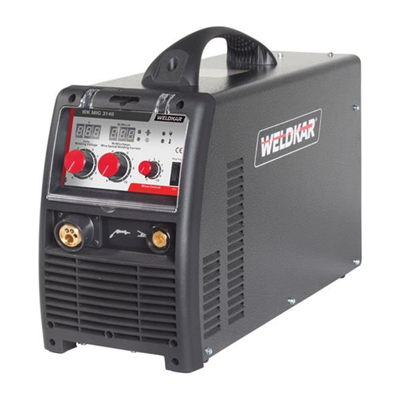 WELDKAR WK MIG 3140 Instruction Manual