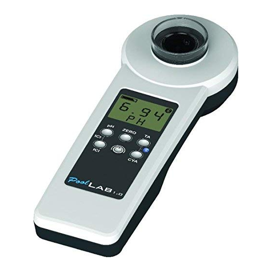 POOL LAB 20 User Manual