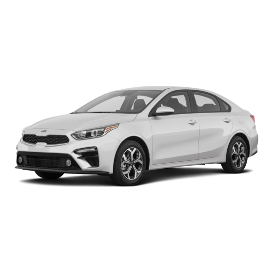 Kia FORTE 2020 Features & Functions Manual