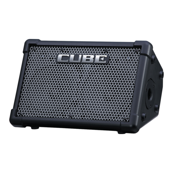 Roland CUBE-STEX Manuals