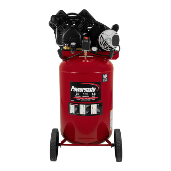 Powermate LA1683066 Operator's & Parts Manual