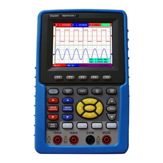Owon HDS1022M-I User Manual