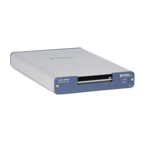 National Instruments NI 6356 User Manual