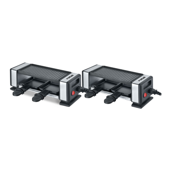 Rotel RACLETTEDUOCONNECT1243CH Instructions For Use Manual