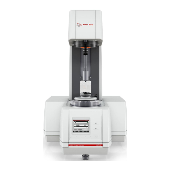 Anton Paar MCR 302e Reference Manual
