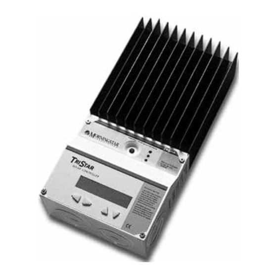 Morningstar TriStar Professional TS-60M Installation, Operation And Maintenance Manual