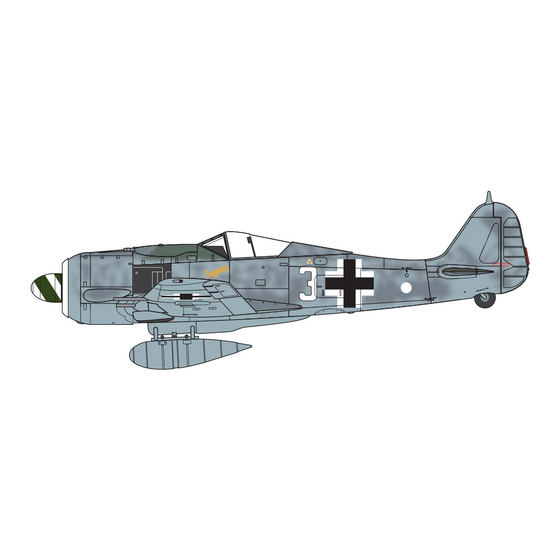 Hornby Hobbies AIRFIX Focke-Wulf Fw190 Assembly Instructions Manual