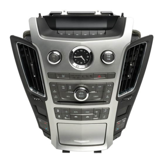 Cadillac 2013 Cadillac CTS Manuals