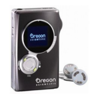 Oregon Scientific MP305 User Manual
