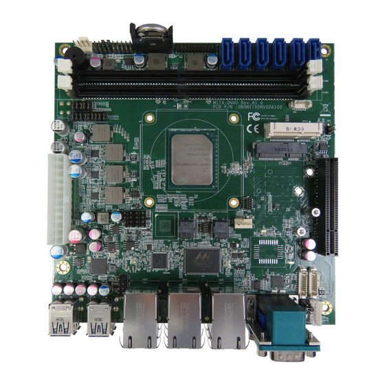 Quanmax MITX-DNV0 Series Motherboard Manuals