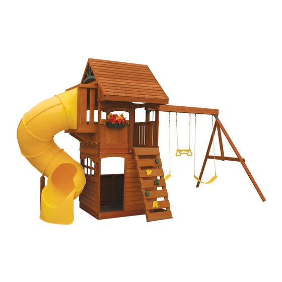 Cedar Summit GRANDVIEW DELUXE PLAY SYSTEM F24730 Installation And Operating Instruction