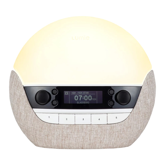 Lumie Bodyclock Luxe 700 Manual