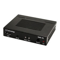 Z3 Technology Z3-SME-01 User Instructions