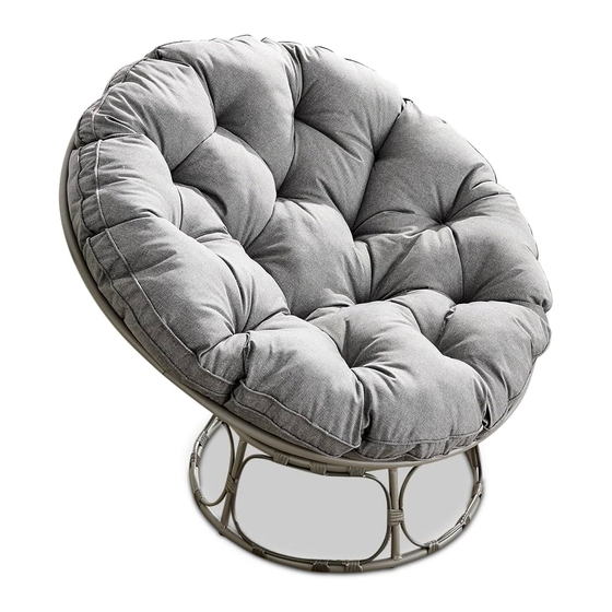 FURNITUREBOX MOON CHAIR Assembly Manual