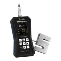 PCE Instruments PCE-DFG 500 X User Manual