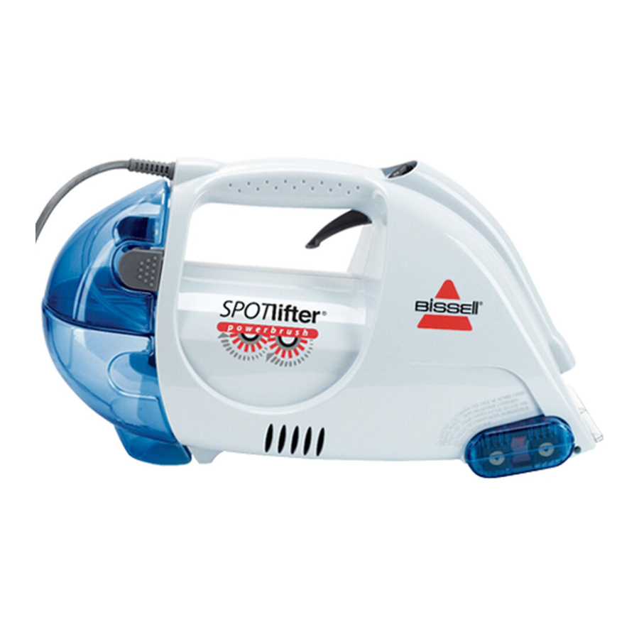 Bissell Spot Lifter 1716 Series Manual