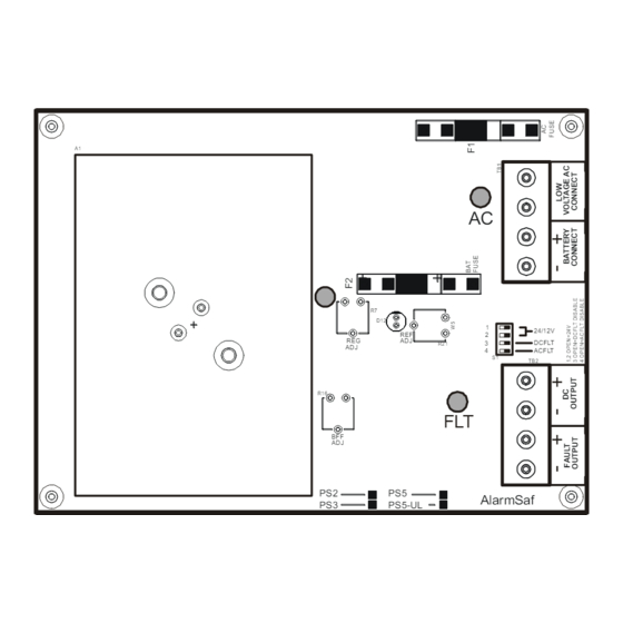 Alarm SAF PS2 Operating And Installation Instructions