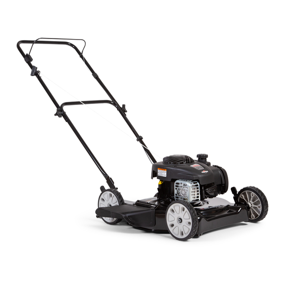 Murray mulcher 20-inch Push Instruction Book