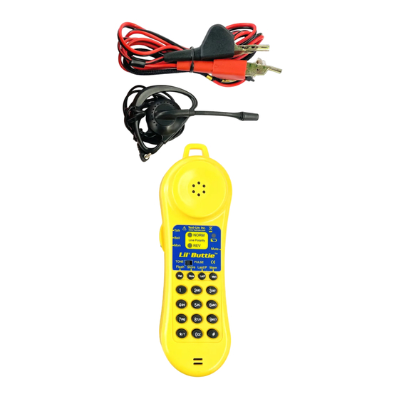 Test-Um Lil' Buttie LB100 Series Operating Instructions