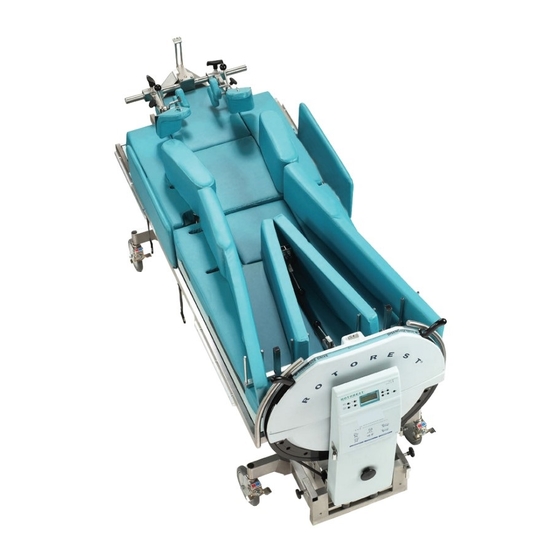 Getinge Arjohuntleigh RotoRest System Operating Instructions Manual