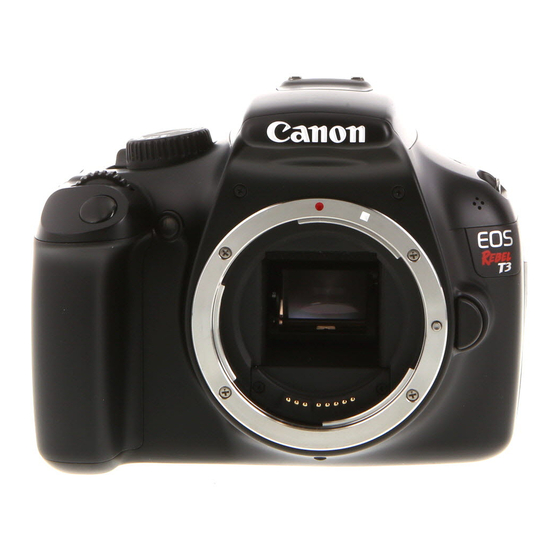 Canon EOS REBEL T3/1100D Manuals