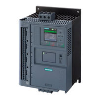 Siemens SIRIUS 3RW5 series Equipment Manual