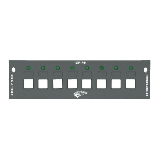 GoFlight GF-P8 Manual