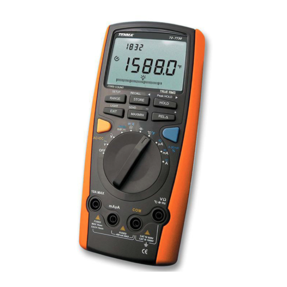 Tenma 72-9380A Manual