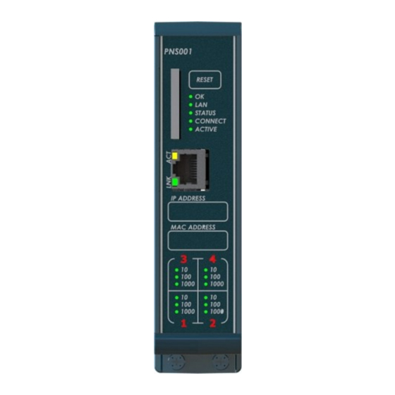 Emerson PACSystems RX3i PROFINET Scanner Important Product Information